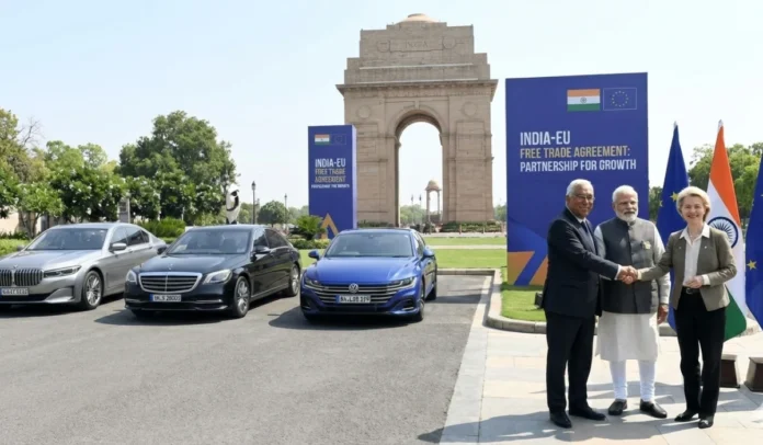 India–EU Trade Talks May Cut Car Import Tariffs from 110% to 40%, Making BMW, Audi Cheaper in India