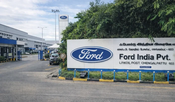 Ford to Restart Chennai Manufacturing Facility from June 2026
