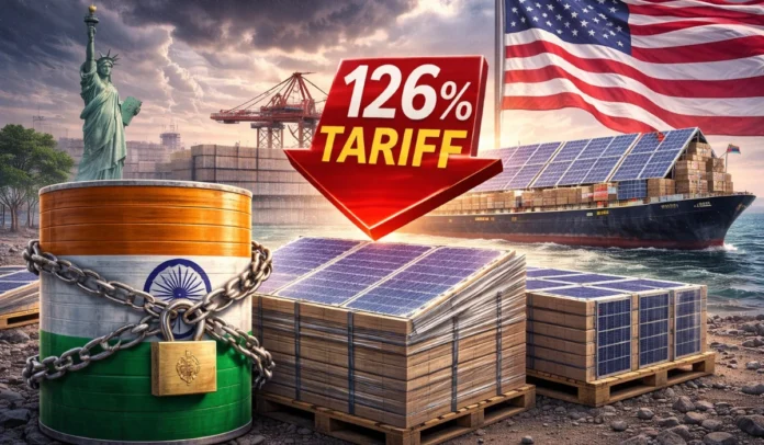 US Imposes Preliminary 126% Duties on Indian Solar Imports Over Subsidy Claims