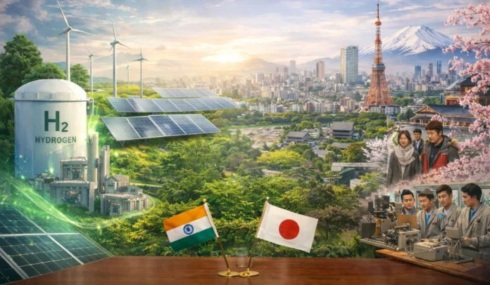 India and Japan Sign MoU to Boost Ties in Green Hydrogen, Industry, Tourism, and Vocational Education