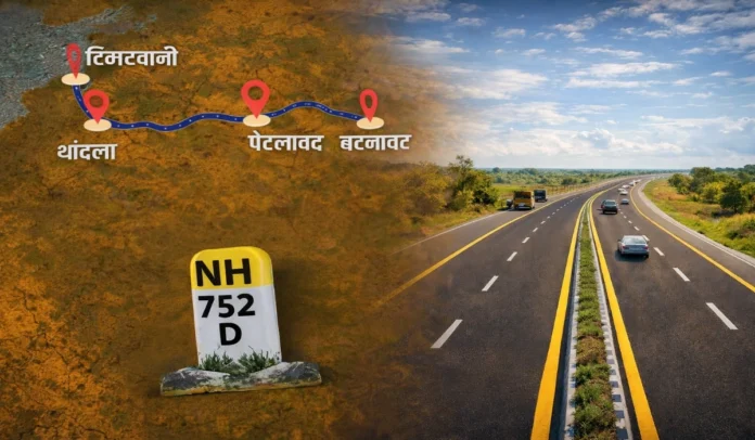 Badnawar–Petlawad–Thandla–Timarwani Corridor on NH-752D in Madhya Pradesh