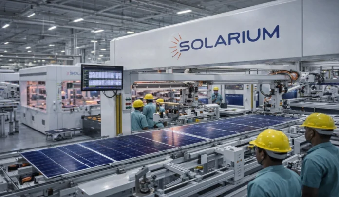 Solarium Sets Up 1 GW Solar Module Manufacturing Plant in India