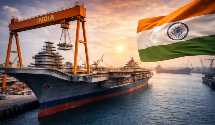 India Announces ₹70,000 Crore Shipbuilding Push to Strengthen Domestic Capacity