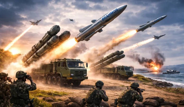Indian Army to Order BrahMos Supersonic Cruise Missiles with Over 800 Km Strike Range