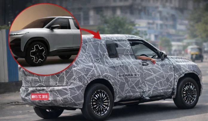 Tata Sierra EV Launch Date Confirmed for Mid-2026, Spotted Testing in India