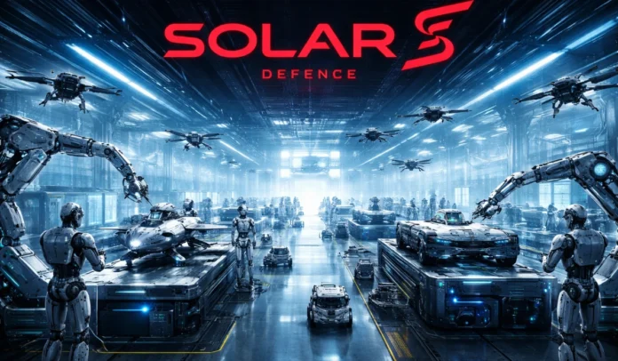 Solar Defence to Invest ₹12,800 Crore in Robotics, Drone and Deep-Tech Sector