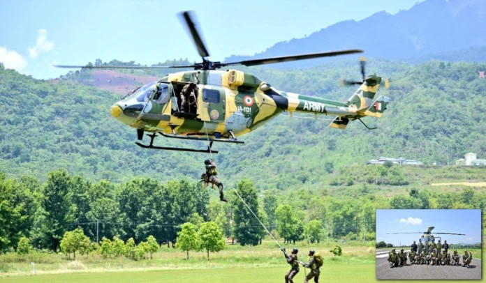 Indian Army’s Red Shield Division Conducts Specialised K9 Slithering Exercise in Manipur