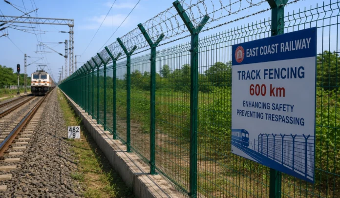 East Coast Railway Deploys 600 km Track Fencing to Prevent Trespassing, Improve Safety