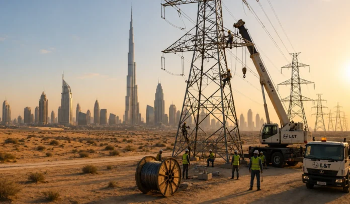 L&T Wins ₹1,000–2,500 Crore Power Transmission Contracts in Middle East
