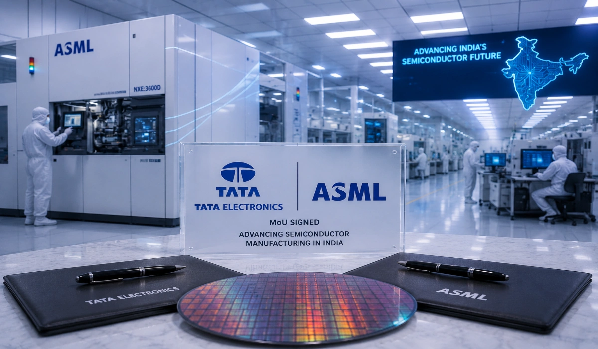 Tata Electronics and ASML Sign MoU to Advance Semiconductor Manufacturing  in India - Bharat Tech & Infra News