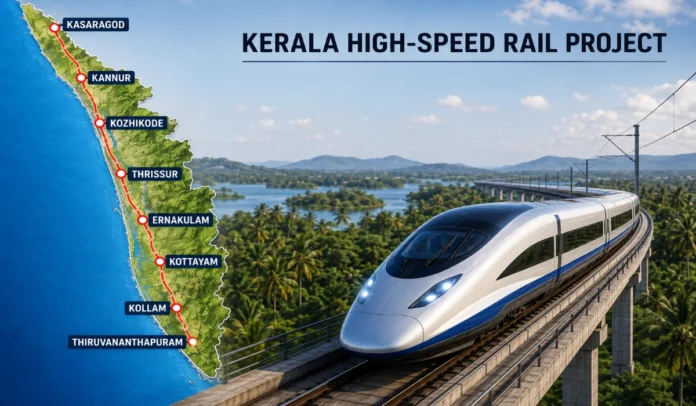 Kerala's ₹57,000 Crore High-Speed Rail Project