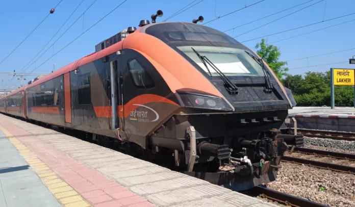 West Central Railway's Kota Division Successfully Completes All Technical Trials of 16-Coach Vande Bharat Chair Car Train.